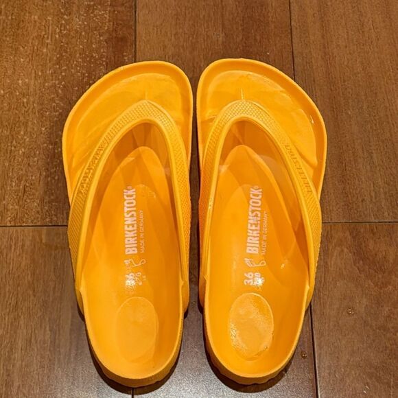 Birkenstock Honolulu EVA mens thong sandal flip flop Zinnia orange size 36 / 6.5 - Picture 4 of 8